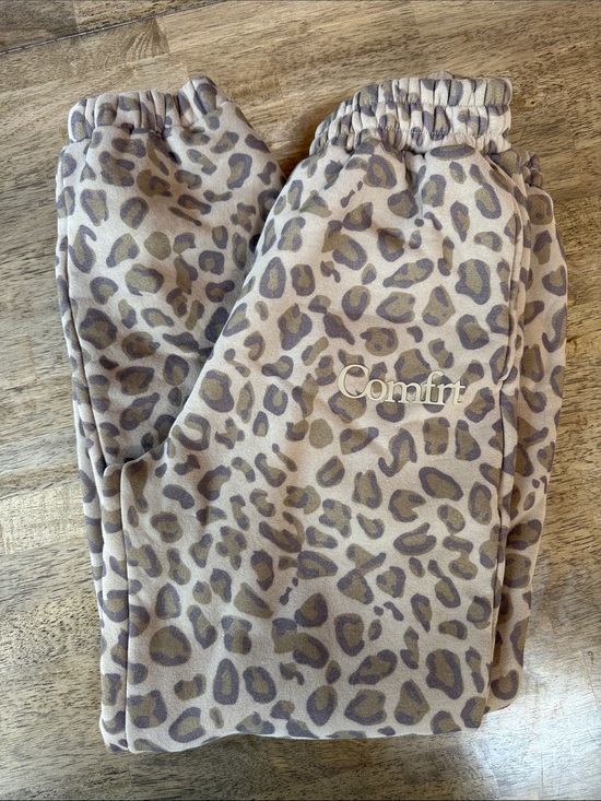 Comfrt Pants - Comfrt Print Jogger Pants - Taupe